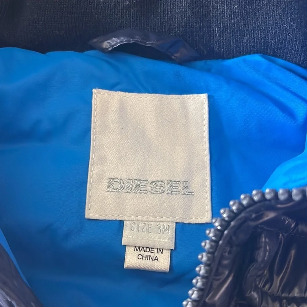 DIESEL Baby duck down puffer jacket